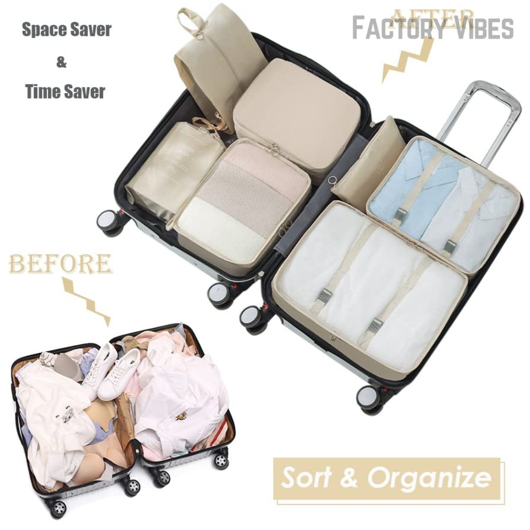 Packify™ 7 Set Packing Cubes Luggage Organizers