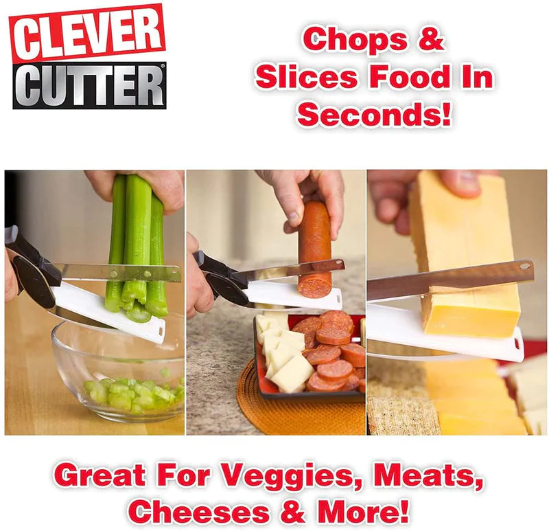 2 in 1 Knife slicer chopping Board