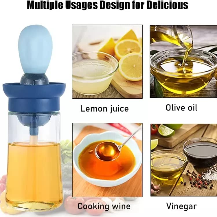 Oil Dispenser Bottle With Silicone Brush