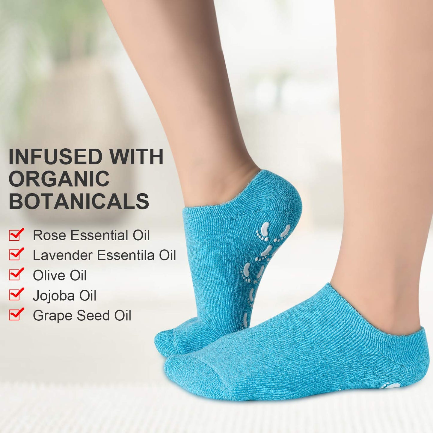 Crack Heel Silicon Spa Gel Socks