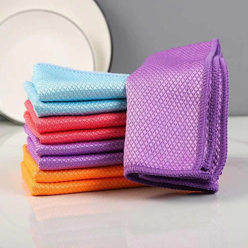 MICRO-FIBER CLEANING CLOTH (Pack of 5 Pcs)