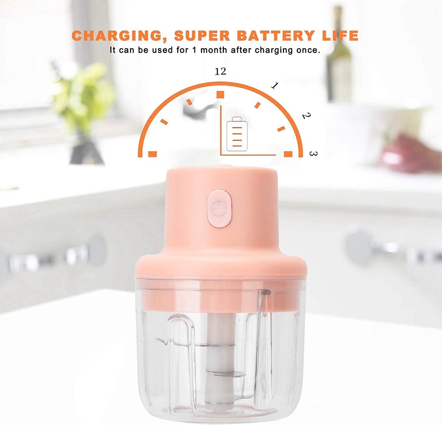 THE NXT LVL™ ELECTRIC CHOPPER GRINDER WITH USB CABLE